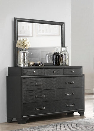 Jordyn (Grey) "Ava" Dresser & Mirror
