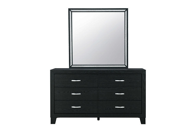 Reid-Black Dresser & Mirror