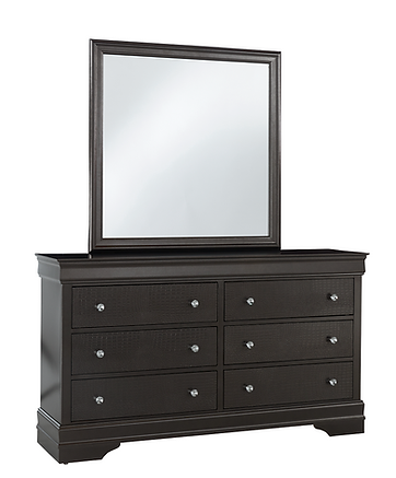 Pompei (Grey) Dresser & Mirror